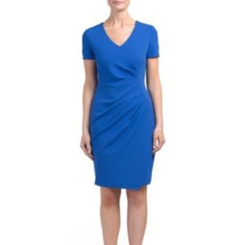Blue Wrap Dress